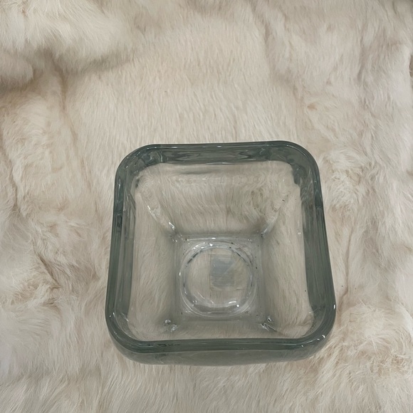 Vtg Libbey Heavy Glass Candle Holder, Vase, Candy Jar - Picture 3 of 6